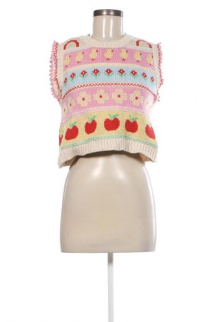 Дамски пуловер Zara, Размер S, Цвят Многоцветен, Цена 19,99 лв.