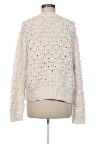 Pulover de femei Zara, Mărime M, Culoare Ecru, Preț 88,99 Lei