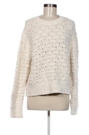 Pulover de femei Zara, Mărime M, Culoare Ecru, Preț 88,99 Lei