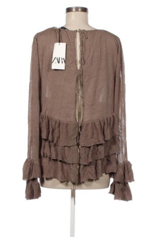 Dámský svetr Zara, Velikost L, Barva Hnědá, Cena  289,00 Kč