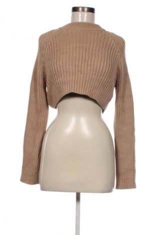 Дамски пуловер Zara, Размер S, Цвят Бежов, Цена 23,99 лв.