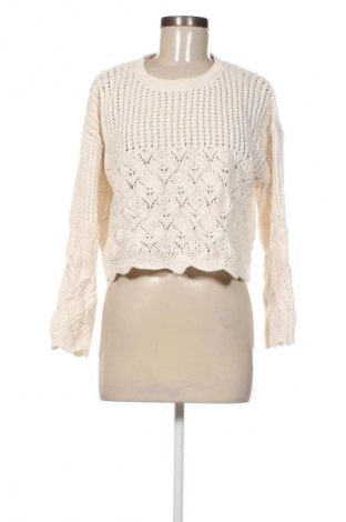 Γυναικείο πουλόβερ Zara, Μέγεθος S, Χρώμα Εκρού, Τιμή 11,99 €