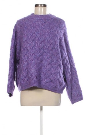 Pulover de femei Zara, Mărime S, Culoare Mov, Preț 75,99 Lei