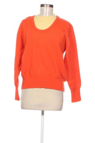 Дамски пуловер Zara, Размер M, Цвят Оранжев, Цена 24,99 лв.
