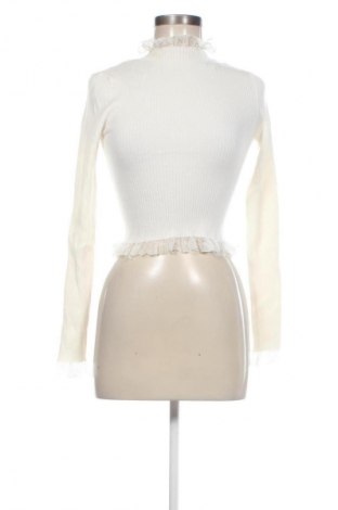 Дамски пуловер Zara, Размер S, Цвят Бял, Цена 28,99 лв.