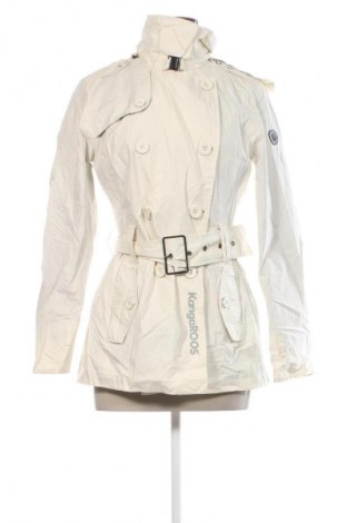 Damen Trenchcoat Kangaroos, Größe M, Farbe Ecru, Preis 30,99 €