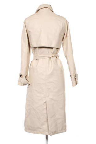 Дамски шлифер Stradivarius, Размер XS, Цвят Екрю, Цена 68,00 лв.