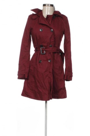 Дамски шлифер Stradivarius, Размер XS, Цвят Червен, Цена 35,99 лв.