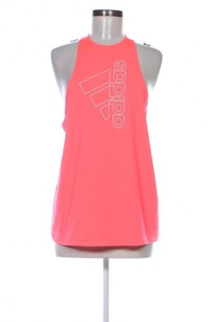 Damen Sporttop Adidas, Größe M, Farbe Rot, Preis € 17,38