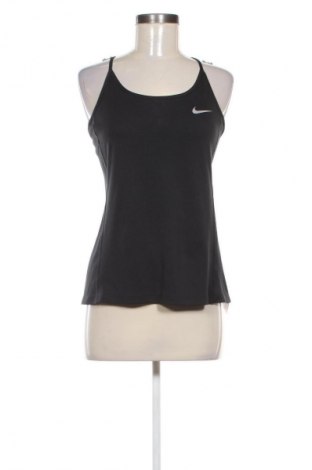 Damen Sporttop Nike, Größe M, Farbe Schwarz, Preis € 17,00