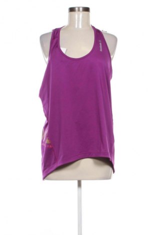 Дамски спортен топ Reebok, Размер L, Цвят Лилав, Цена 24,39 лв.