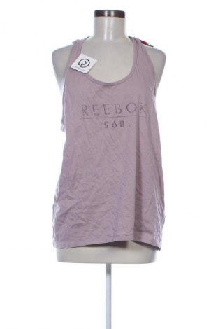 Дамски спортен топ Reebok, Размер XL, Цвят Пепел от рози, Цена 77,00 лв.