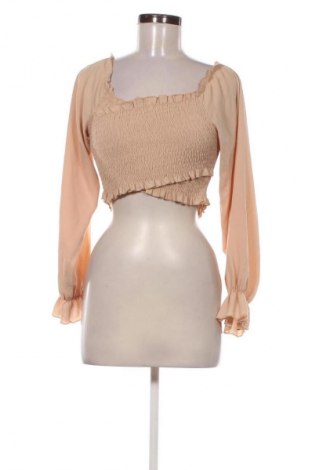 Damen Sporttop SHEIN, Größe S, Farbe Beige, Preis 8,99 €