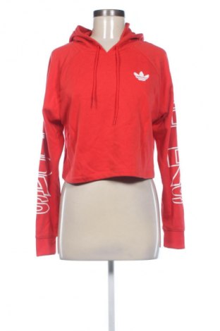 Damen Sweatshirt Adidas, Größe XS, Farbe Rot, Preis 24,49 €