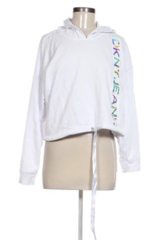 Дамски суитшърт DKNY Jeans, Размер L, Цвят Бял, Цена 66,99 лв.