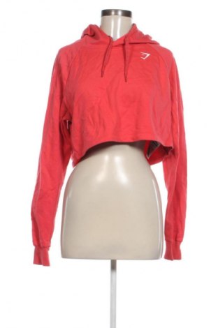 Damen Sweatshirt Gymshark, Größe M, Farbe Rot, Preis 56,37 €