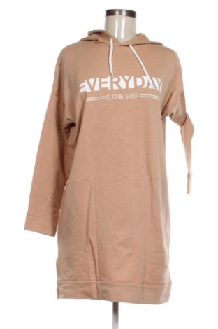 Дамски суитшърт Unbranded, Размер S, Цвят Бежов, Цена 18,99 лв.