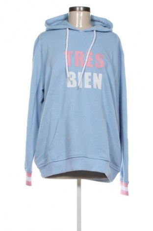 Дамски суитшърт Zwillingsherz, Размер L, Цвят Син, Цена 93,99 лв.