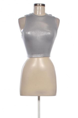 Dámský top Bershka, Velikost S, Barva Stříbrná, Cena  367,00 Kč