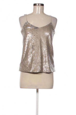 Дамски топ Massimo Dutti, Размер XS, Цвят Бежов, Цена 17,99 лв.