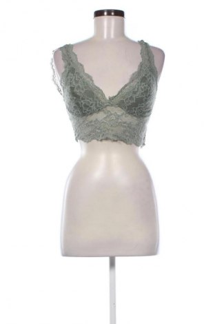 Дамски топ Pieces, Размер S, Цвят Зелен, Цена 19,99 лв.