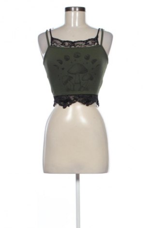 Damski top Romwe, Rozmiar XS, Kolor Zielony, Cena 66,65 zł