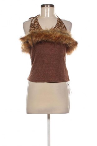 Női top Romwe, Méret L, Szín Barna, Ár 4 829 Ft