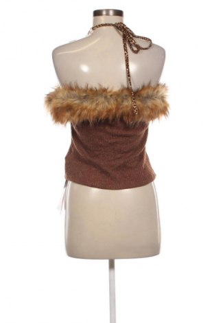 Női top Romwe, Méret L, Szín Barna, Ár 4 829 Ft