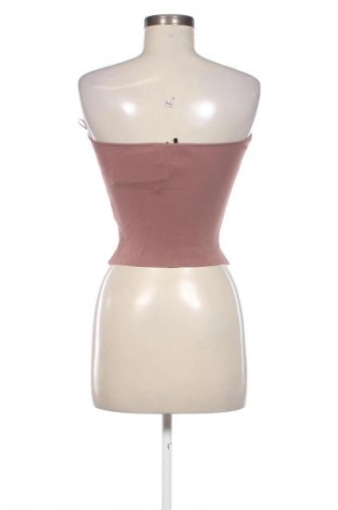 Дамски топ Zara, Размер M, Цвят Кафяв, Цена 44,97 лв.