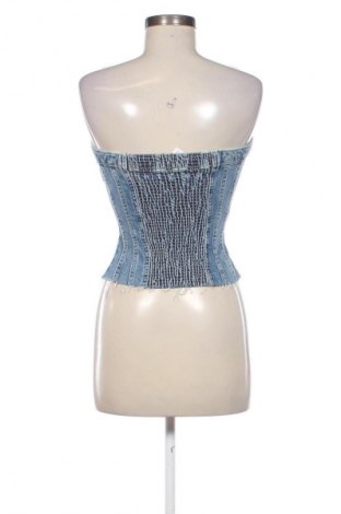 Дамски топ Zara, Размер S, Цвят Син, Цена 43,73 лв.