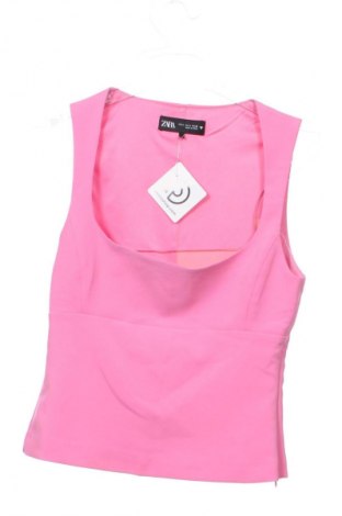 Top de femei Zara, Mărime S, Culoare Roz, Preț 47,37 Lei