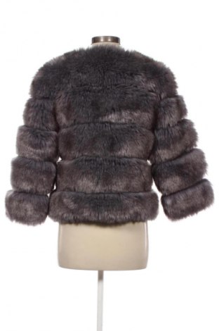 Palton din blană pentru damă London, Mărime S, Culoare Gri, Preț 854,99 Lei