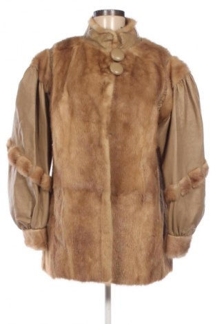 Damski skórzany płaszcz Unbranded, Rozmiar XL, Kolor Brązowy, Cena 447,99 zł