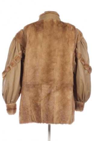 Damski skórzany płaszcz Unbranded, Rozmiar XL, Kolor Brązowy, Cena 447,99 zł