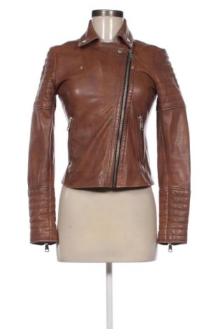 Dámska kožená bunda  7 For All Mankind, Veľkosť XS, Farba Hnedá, Cena  229,84 €