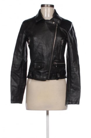 Dámská kožená bunda  Clockhouse, Velikost S, Barva Černá, Cena  639,00 Kč