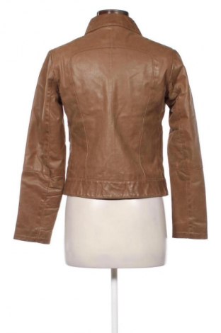 Дамско кожено яке Conbipel, Размер L, Цвят Кафяв, Цена 122,99 лв.