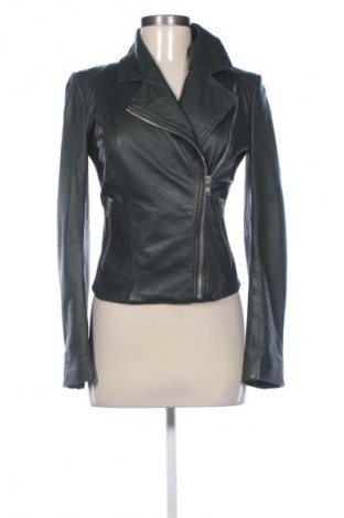 Γυναικείο δερμάτινο μπουφάν Drykorn for beautiful people, Μέγεθος XS, Χρώμα Πράσινο, Τιμή 126,00 €