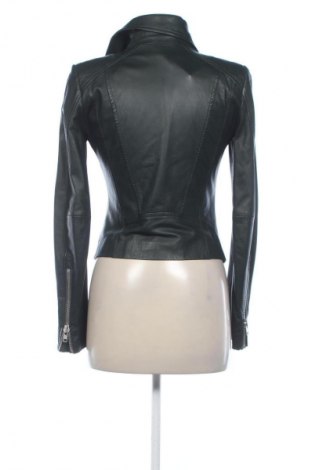 Γυναικείο δερμάτινο μπουφάν Drykorn for beautiful people, Μέγεθος XS, Χρώμα Πράσινο, Τιμή 126,00 €