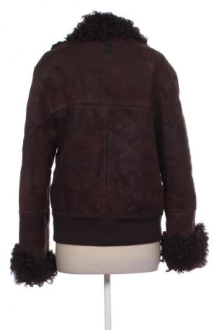Geacă de piele pentru femei Exte, Mărime M, Culoare Maro, Preț 784,99 Lei
