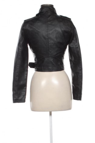 Дамско кожено яке Fisherfield, Размер XS, Цвят Черен, Цена 58,14 лв.