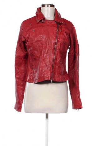 Dámská kožená bunda  Freaky Nation, Velikost S, Barva Červená, Cena  1 987,00 Kč