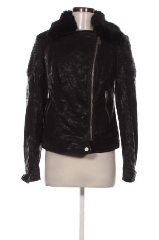 Damen Lederjacke Guess, Größe L, Farbe Schwarz, Preis 52,73 €