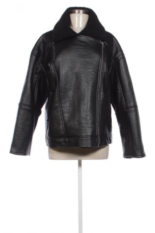 Damen Lederjacke H&M Divided, Größe L, Farbe Schwarz, Preis € 29,67