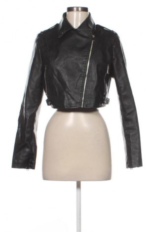 Γυναικείο δερμάτινο μπουφάν Lab, Μέγεθος S, Χρώμα Μαύρο, Τιμή 31,71 €