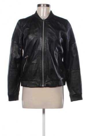 Női bőrdzseki Mango, Méret L, Szín Fekete, Ár 16 422 Ft