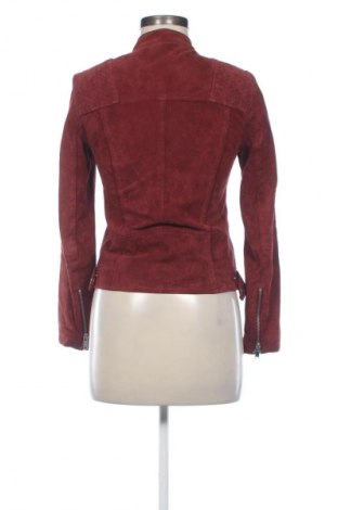 Γυναικείο δερμάτινο μπουφάν Mango, Μέγεθος S, Χρώμα Κόκκινο, Τιμή 42,00 €