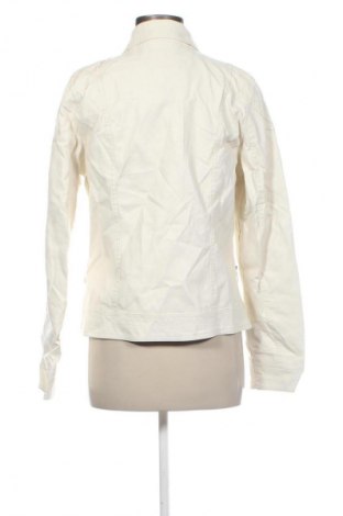 Damen Lederjacke Multiblu, Größe M, Farbe Ecru, Preis 26,99 €