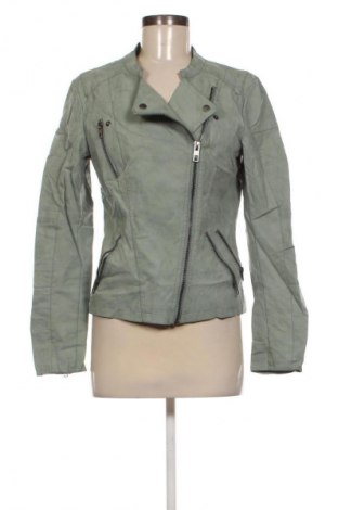 Dámska kožená bunda  ONLY, Veľkosť M, Farba Zelená, Cena  24,95 €