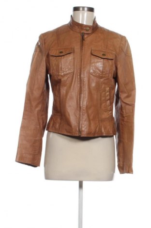 Dámska kožená bunda  ONLY, Veľkosť M, Farba Hnedá, Cena  45,61 €